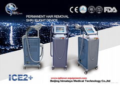 SHR hair removal skin rejuvenation beauty machine