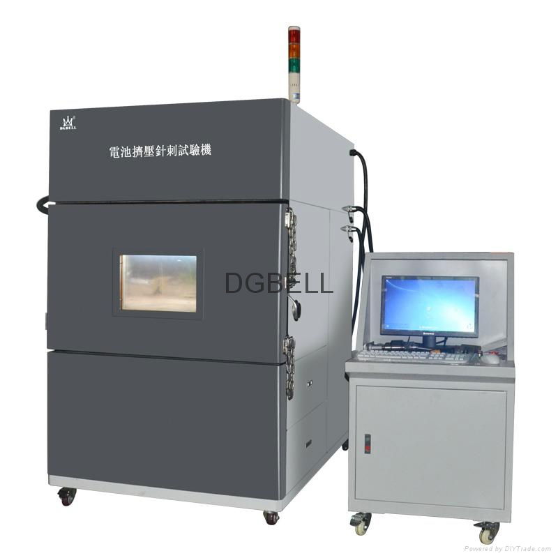 Integrated Battery Crush Nail penetration Tester Battery Safety Testing 2