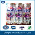 China new design 250ml transparent PET can for beverage, 3