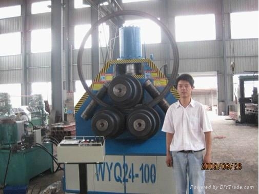 南通格麥 WQJ-400手動型材彎曲機 3
