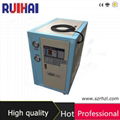 Air cooled industrial chiller for