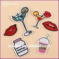 Newest design styles custom decorative  pattern patch for clothing