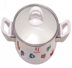 Enamel Milk Pot