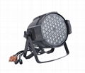 stage lighting Led par light rgb 54 3w 1