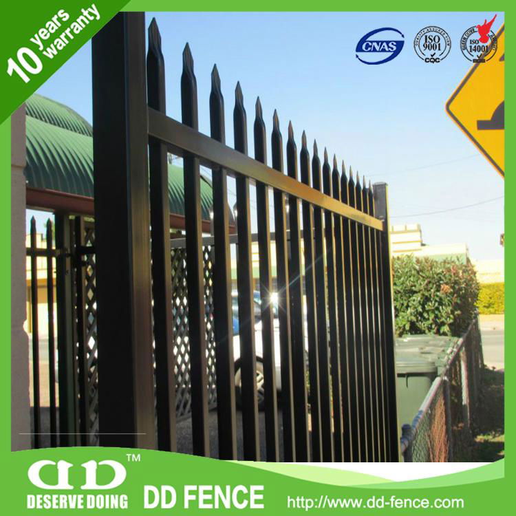 Iron Picket Fencing, Railing And Gates