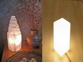 Himalayan Crystal Pure White Rock Salt Lamps