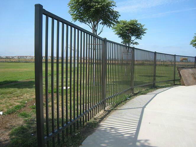 Euro Style Free Standing Metal Palisade Fence  Panel Hot Sale