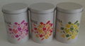 3pcs of round canister set 3