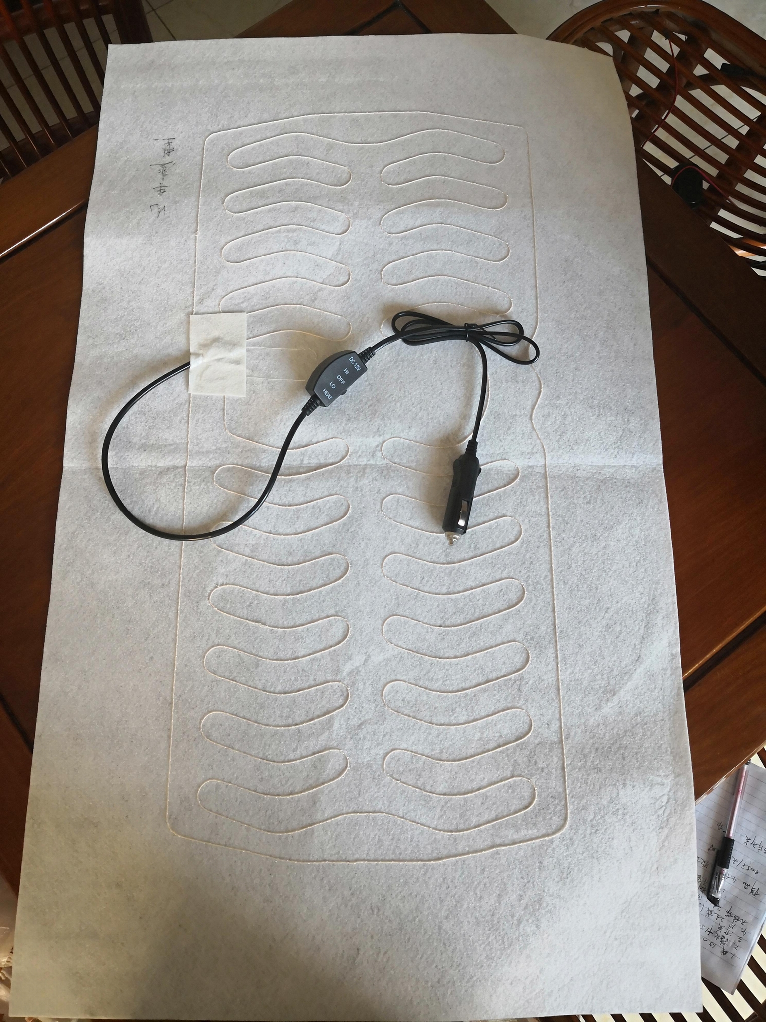 Lithium Battery Charging heating pad for heated clothing, gloves