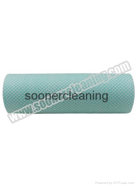 Disposable Spunlace Cellulose Nonwoven Wipes For Heavy Industrial Cleaning  3
