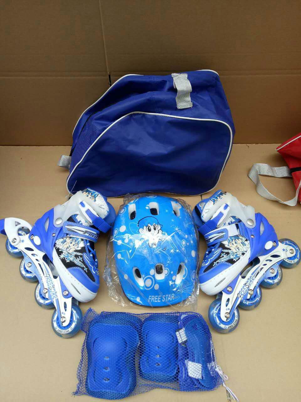 stock inline skate set 2