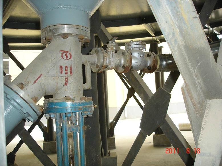 Pneumatic tank bottom valve 3