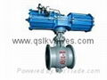 The Pneumatic Half Ball Valve  1