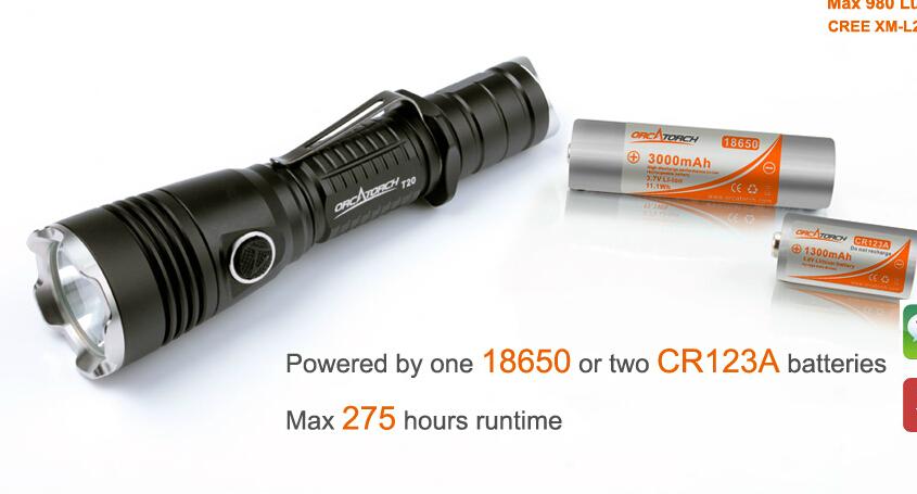 Tactical light T20 3