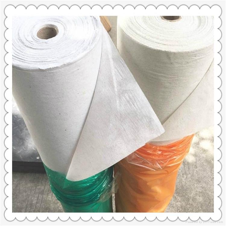 Easily tear away 1030E recycle cotton backing paper roll for embroidery 2