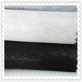 free samples polyester nonwoven 1025HF fusible interlining fabric for embroidery 1