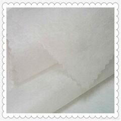 nonwoven interlining PVA hot water soluble paper dissolving in water 90 degree