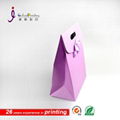 2016 newest paper gift bag with bowknot