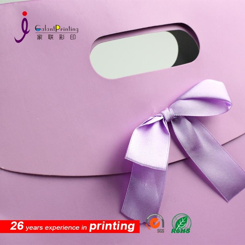 2016 newest paper gift bag with bowknot 5