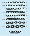 protective plastic coated link chain 1