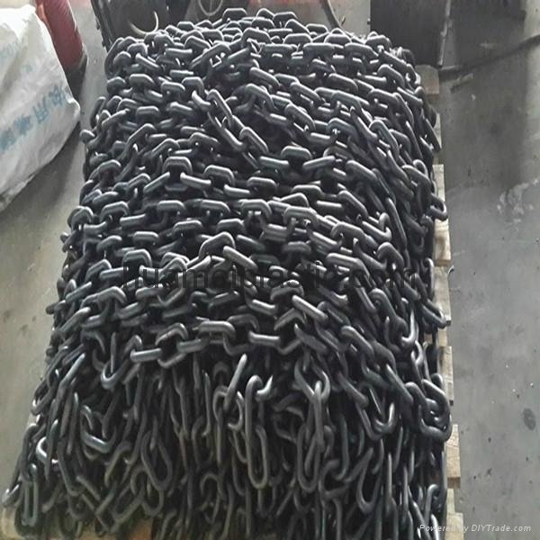 protective plastic coated link chain 2