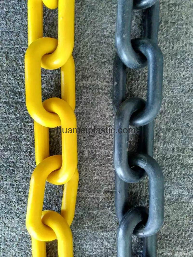 protective plastic coated link chain 5