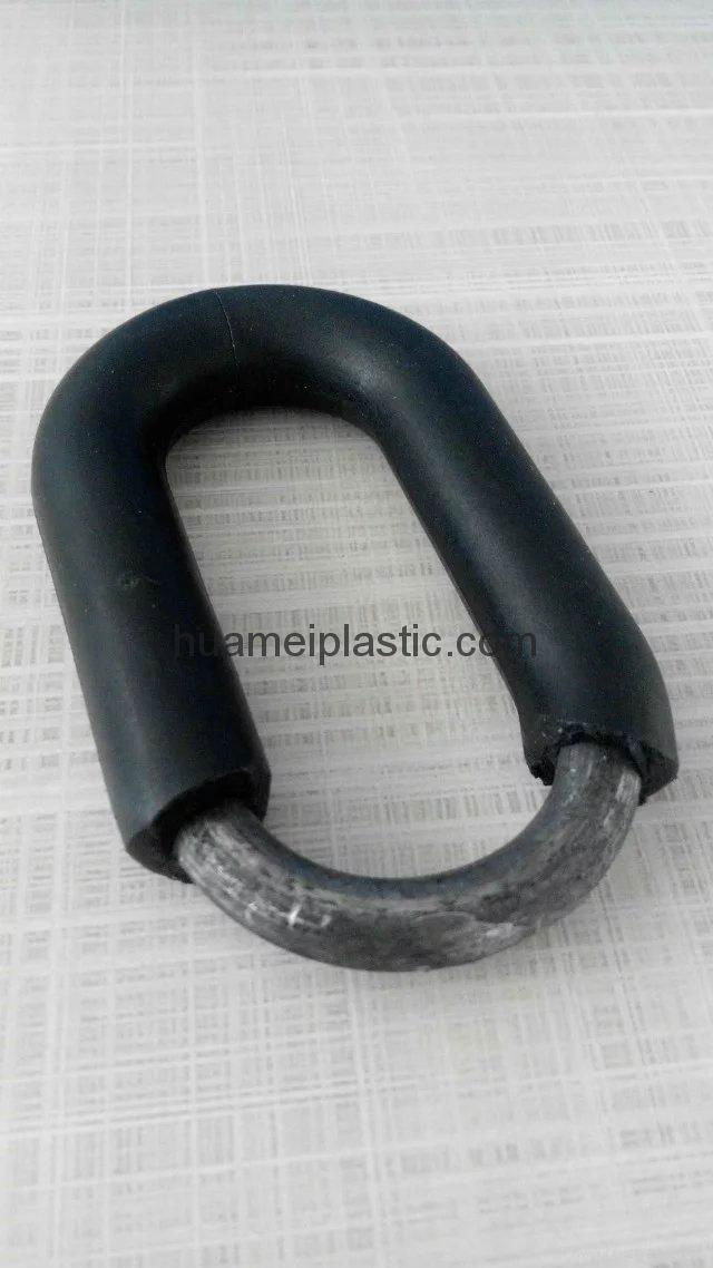 protective plastic coated link chain