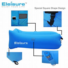 Eleisure™ Air Sofa Outdoor Inflatable Lounger Hangout Compression Sleeping Bags 