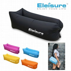 Square Design Eleisure™ Inflatable Lounger for Camping Picnics & Music Festivals