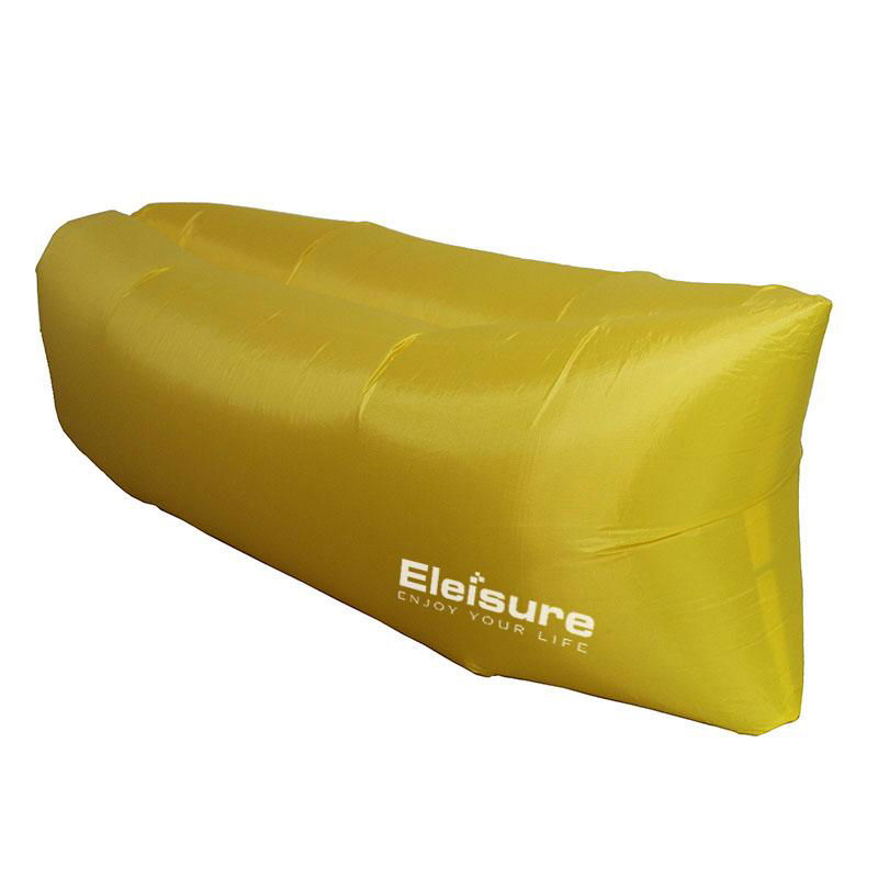 Eleisure™ Outdoor Inflatable Lounger Nylon Fabric Beach Lounger 