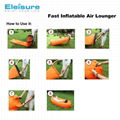 Eleisure™ Square Design Inflatable Waterproof Lounger for Camping Beach  Park 5