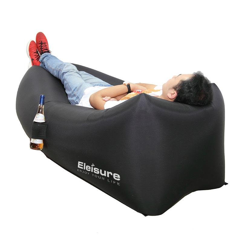 Eleisure™ Waterproof Inflatable Lounge Foldable Portable Nylon air bag 2
