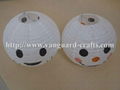 christmas round paper lanterns even ribbing lanterns round lanterns holiday lant 2