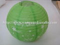 christmas round paper lanterns even ribbing lanterns round lanterns holiday lant 4