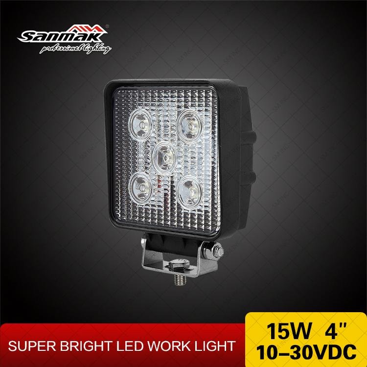 15W led work light suitable for motorcycle and bicycle