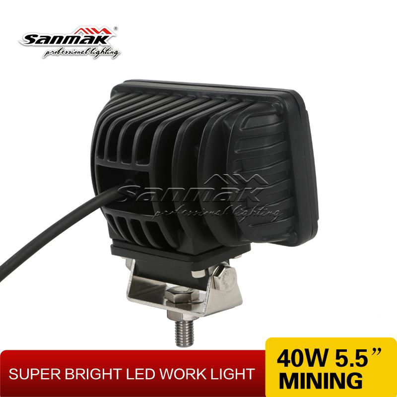 40W Off-road Light ATV 4x4 LED Work Light 3