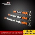 New 2016 Amber White Color 22 inch LED Curved Light Bar