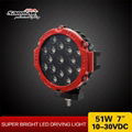 Red ring led 4x4 auto working light