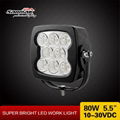 5.5 Inch 80W Cree LED Work Light