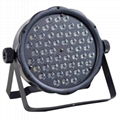 54pcs* 1w RGBW LED Par Plastic Housing