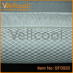 breathable material 3D mesh fabric for air mattress,decorative pillow