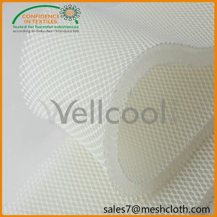 breathable material 3D mesh fabric for air mattress,decorative pillow 3