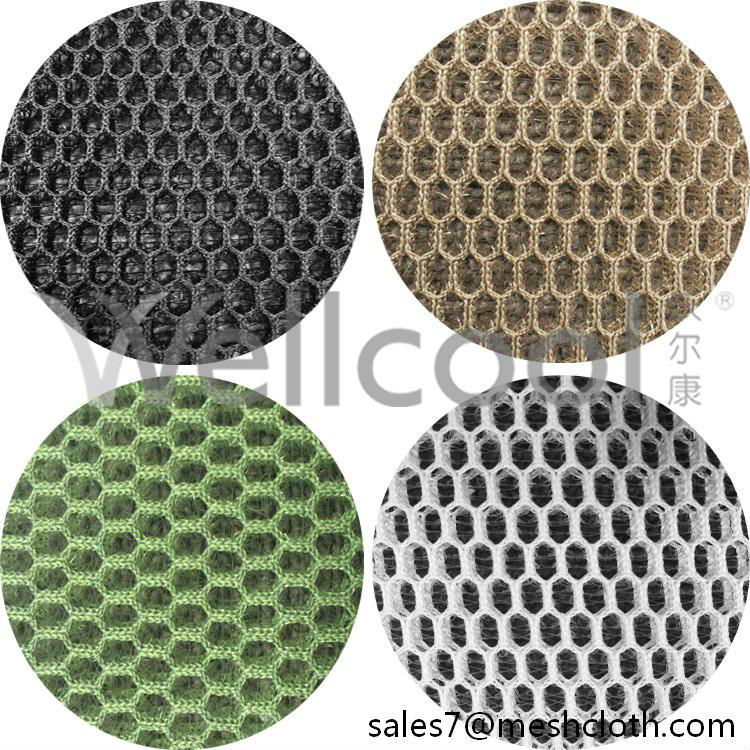 100% polyester 3d spacer mesh fabric  2