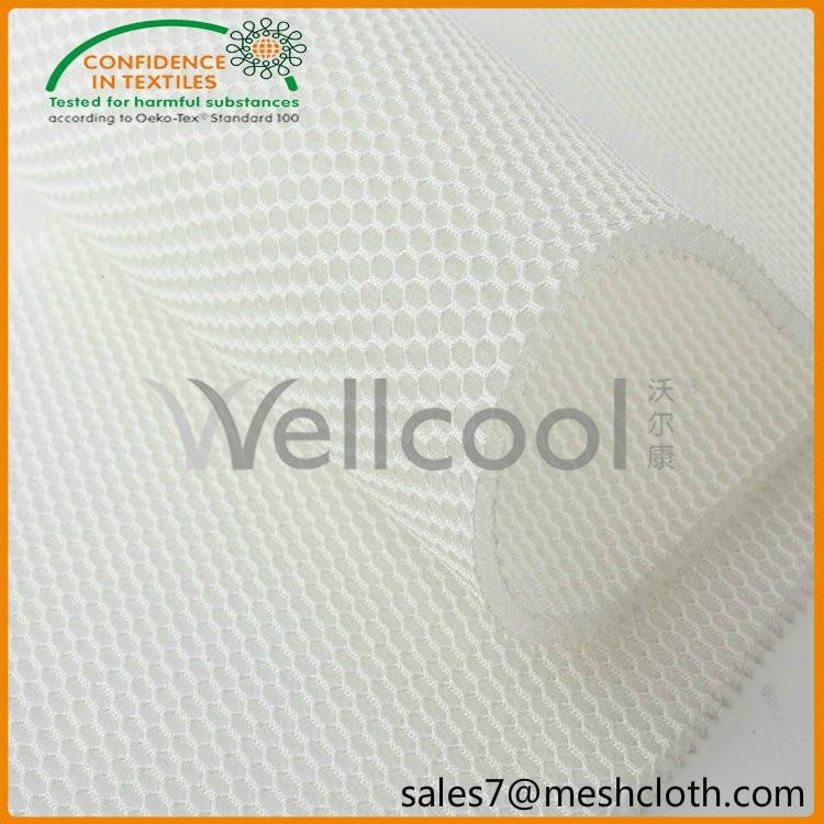 100% polyester 3d spacer mesh fabric  3