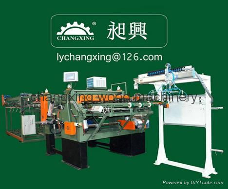 CE Automatic core veneer composing machine line (1.0mm-4.0mm) for plywood 