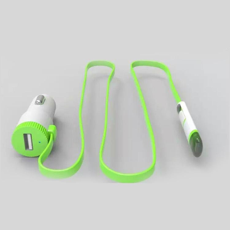 YZD-11 2 in 1 Car Charger With Cable 2