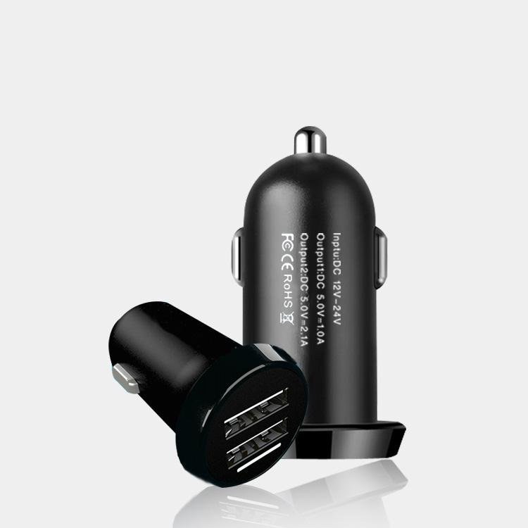 YZD-328 2 in 1 Dual USB Car Charger  