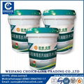 Exposed waterproof coating 4