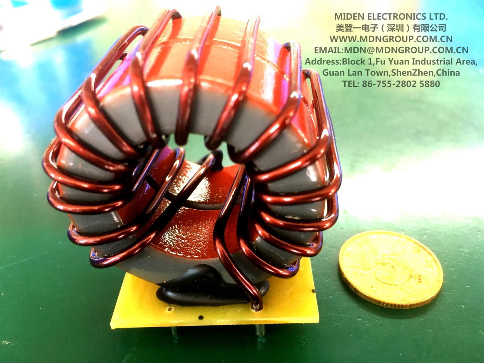 T1572 Filter inductor LC Filter MIDEN (China Manufacturer