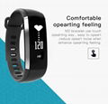 Waterproof Selfie Ring Pulse Oximeter Blood Pressure Monitor Fitness Tracker  14